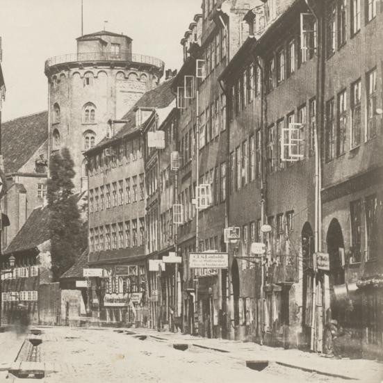 Krystalgade ca. 1865