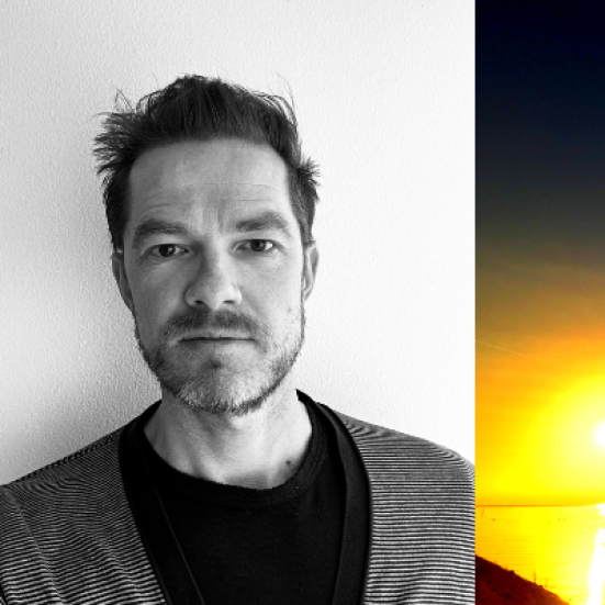 Foto af Guldkysten og forfatter Karsten Wind Meyhoff