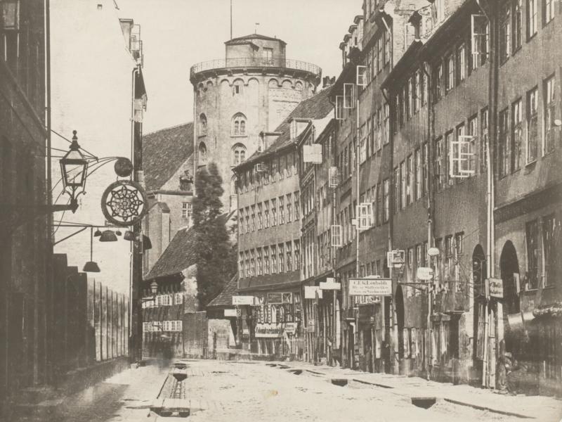 Krystalgade ca. 1865