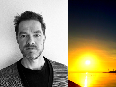 Foto af Guldkysten og forfatter Karsten Wind Meyhoff