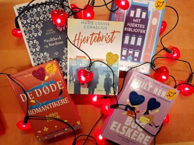 Foto af romance romaner