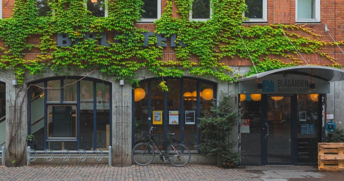 Blågårdens Bibliotek, from their website