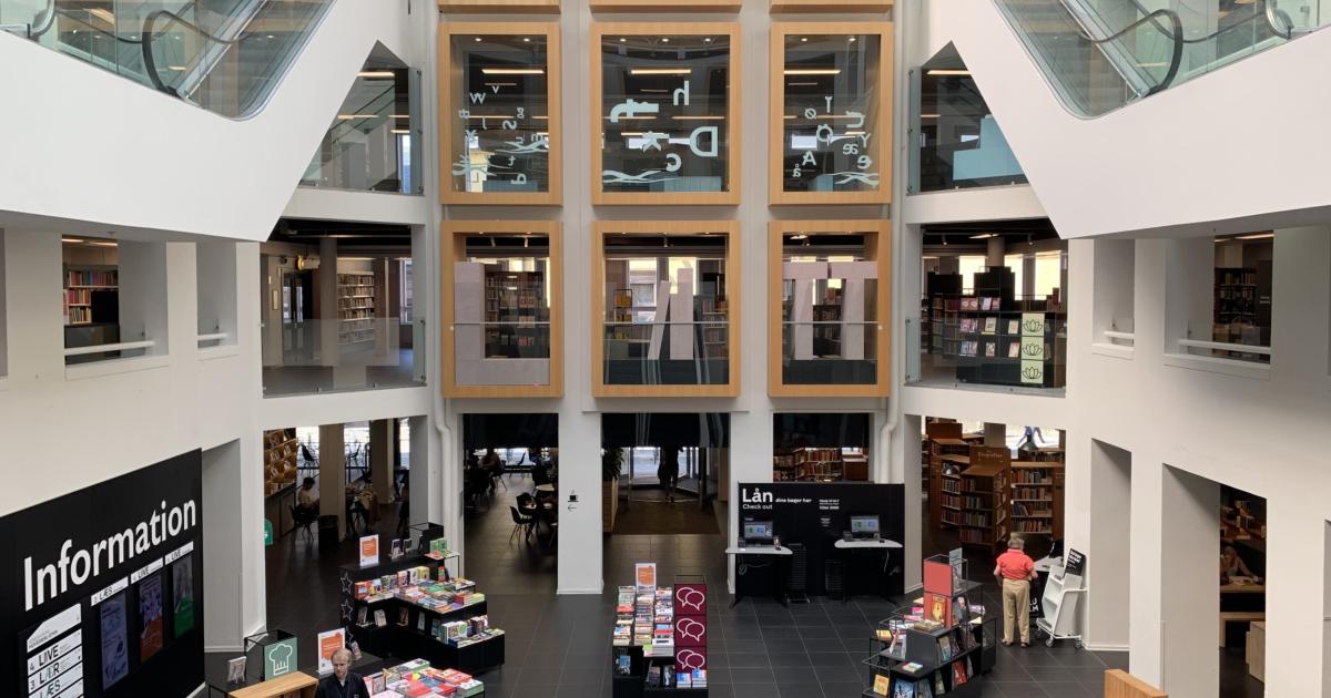 Copenhagen Main Library, from their website